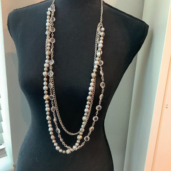 LOFT Statement Bundle Long Necklaces (2) - Picture 2 of 6